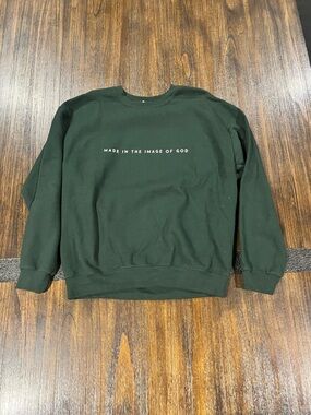 Unisex Green crew